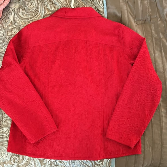 Ladies red Chico jacket - Picture 5 of 6